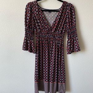 Shirred waist dress